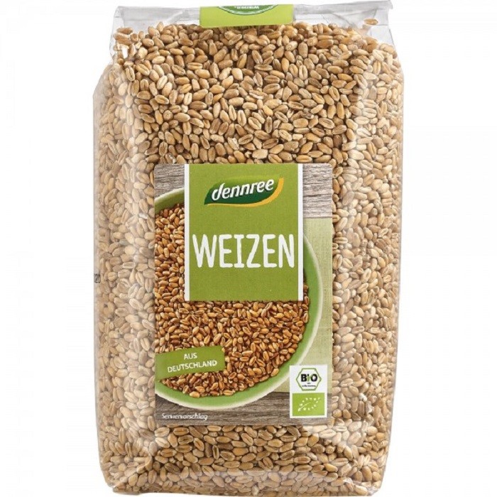 Grau integral bio, boabe 1 kg Dennree