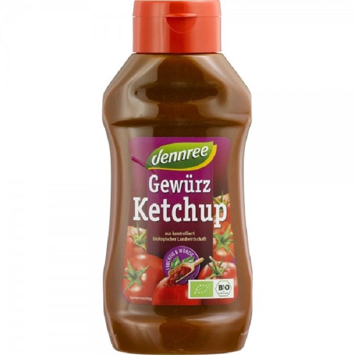 Ketchup cu condimente bio 500g Dennree