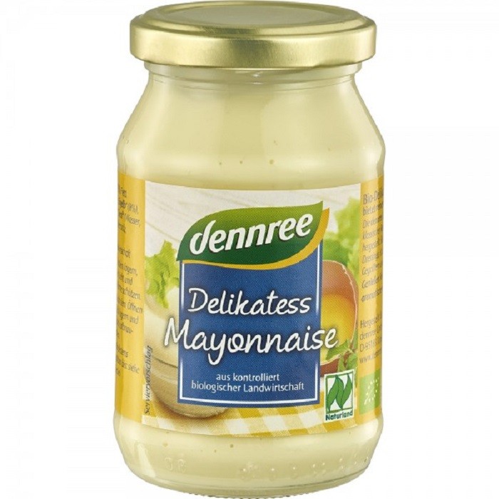 Maioneza cu ou bio 250g Dennree