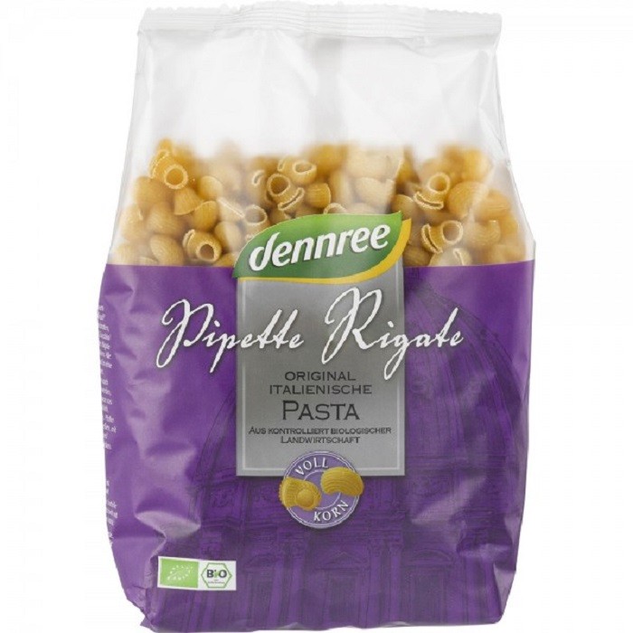 Melci din grau dur integral bio 500g Dennree