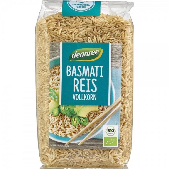 Orez basmati integral bio 500g Dennree