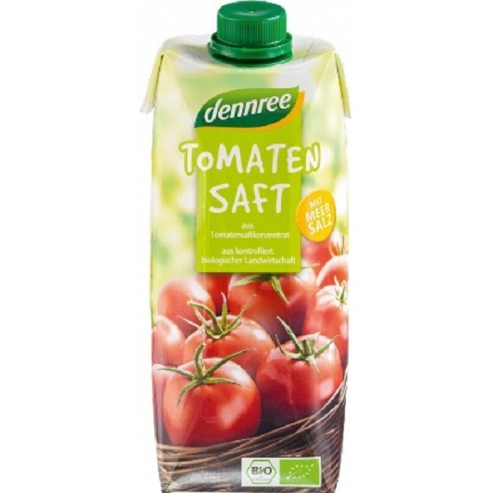 Suc de rosii bio, vegan 500 ml Dennree