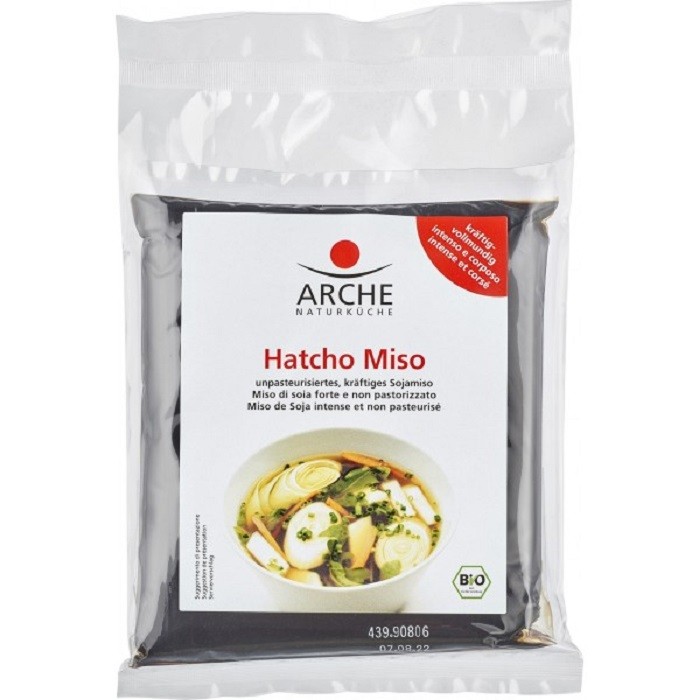 Miso Hatcho bio, pasta pentru bucatarie macrobiotica 300g Arche