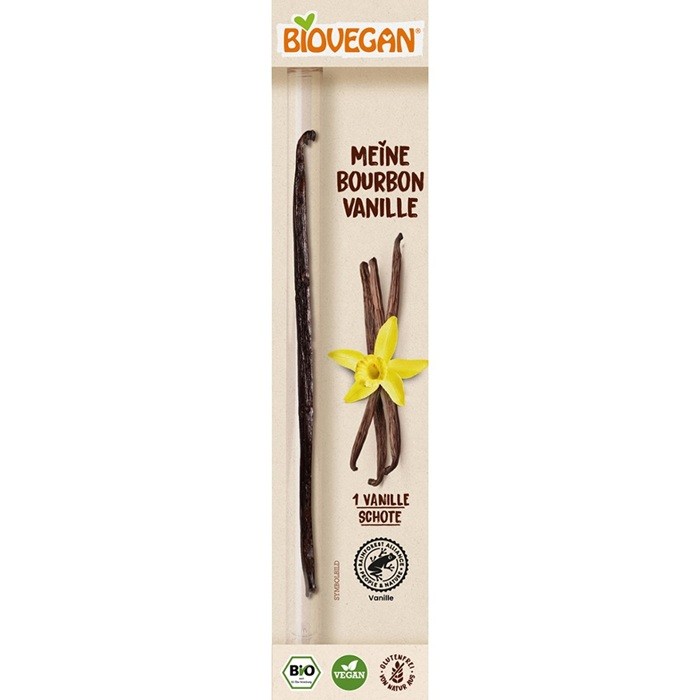 Pastaie Vanilie Bourbon bio, fara gluten 1 buc Biovegan