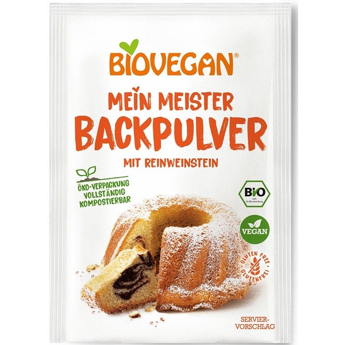 Praf de copt bio, fara gluten 3x17g Biovegan