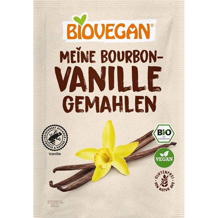 Vanilie Bourbon macinata bio, fara gluten 5g Biovegan