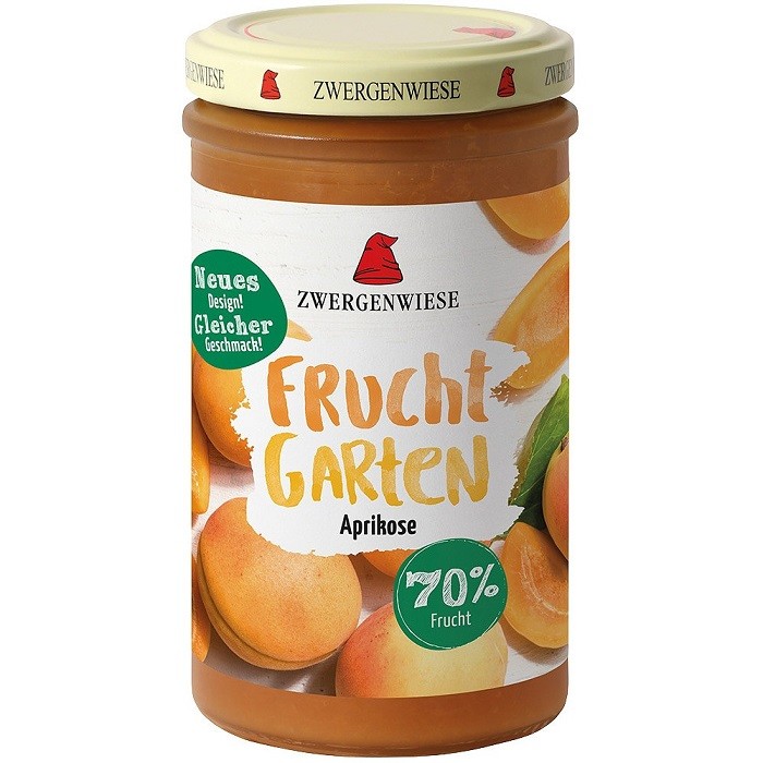 Gem de caise bio indulcit cu nectar de agave 225g Zwergenwiese