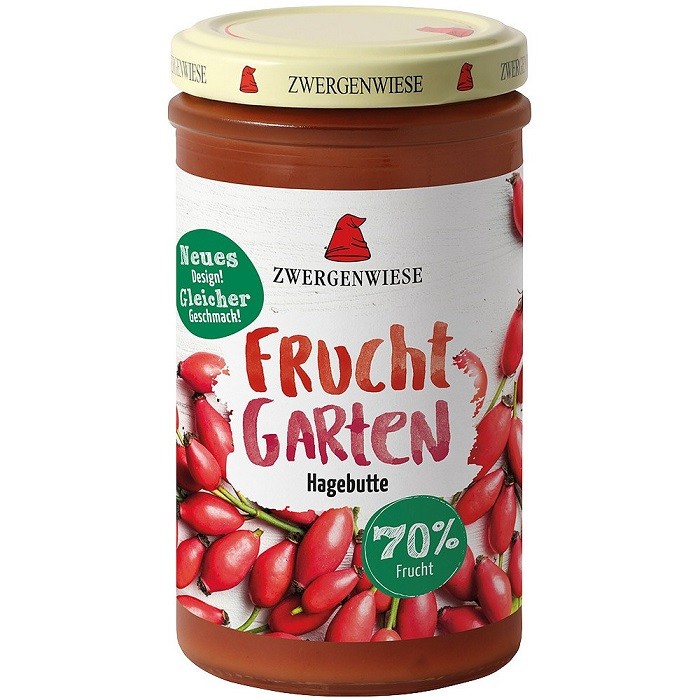 Gem de macese bio, fara gluten 225g Zwergenwiese