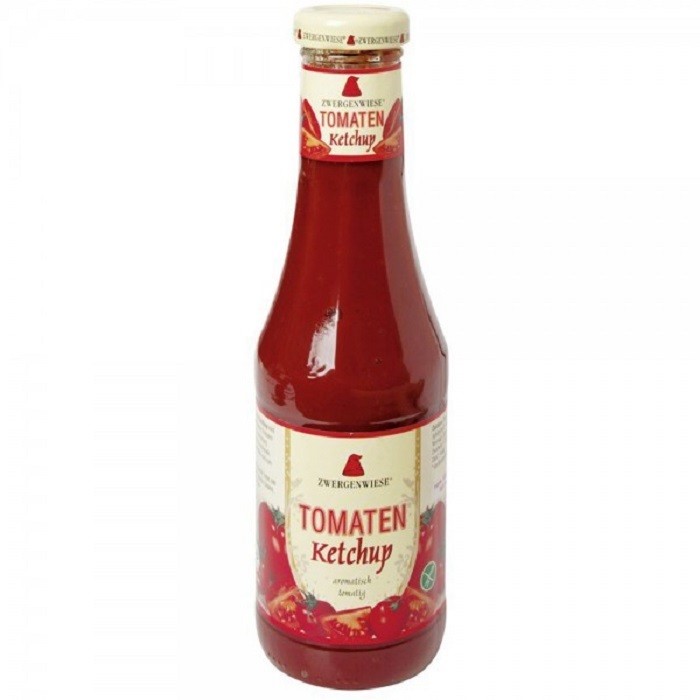 Ketchup de tomate bio, fara gluten 500 ml Zwergenwiese
