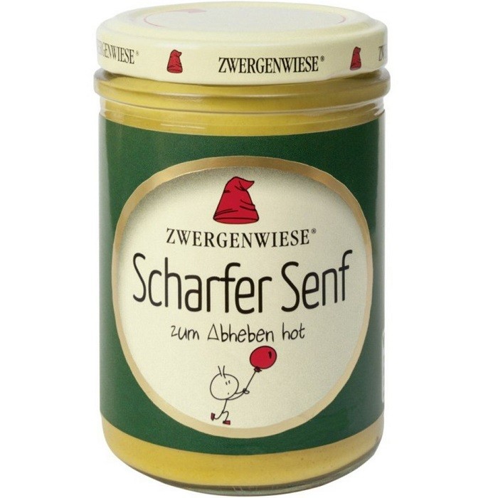 Mustar iute bio, fara gluten 160g Zwergenwiese
