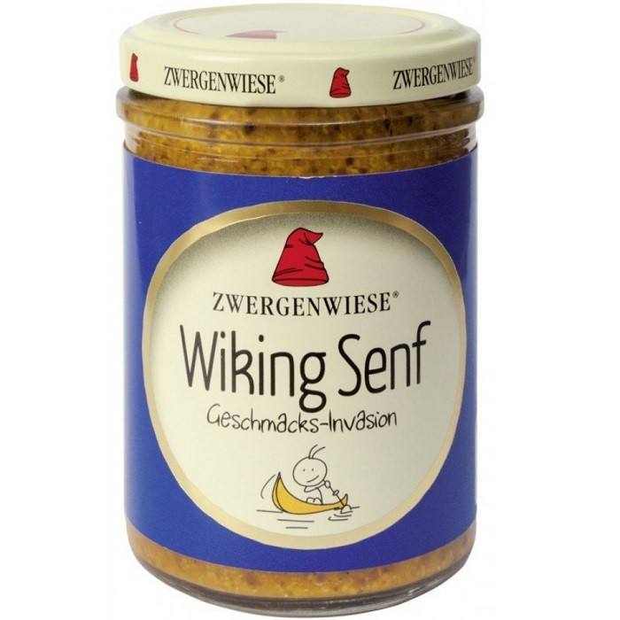 Mustar Viking bio vegan, fara gluten 160g Zwergenwiese