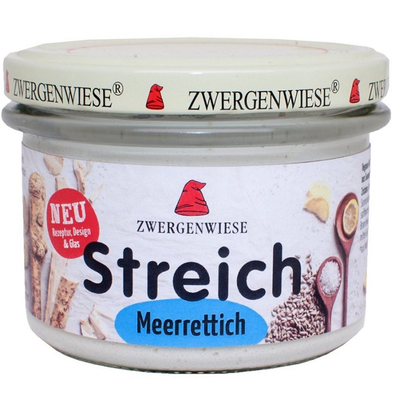 Pate vegetal cu hrean bio, fara gluten 180g Zwergenwiese