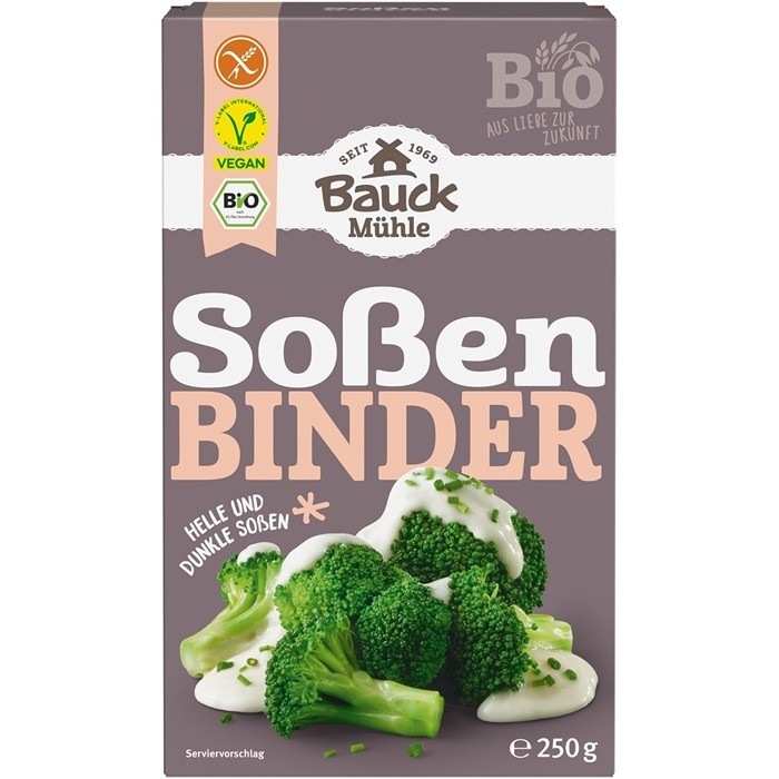 Agent de ingrosare pentru sosuri bio, fara gluten 250g Bauckhof