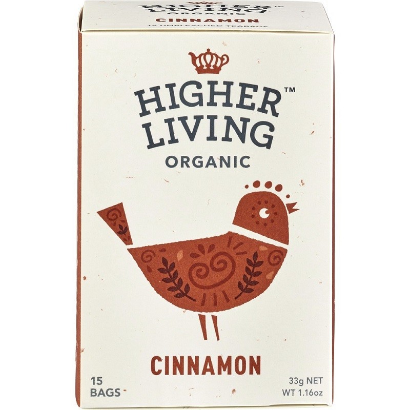 Ceai de scortisoara bio 15 plicuri Higher Living
