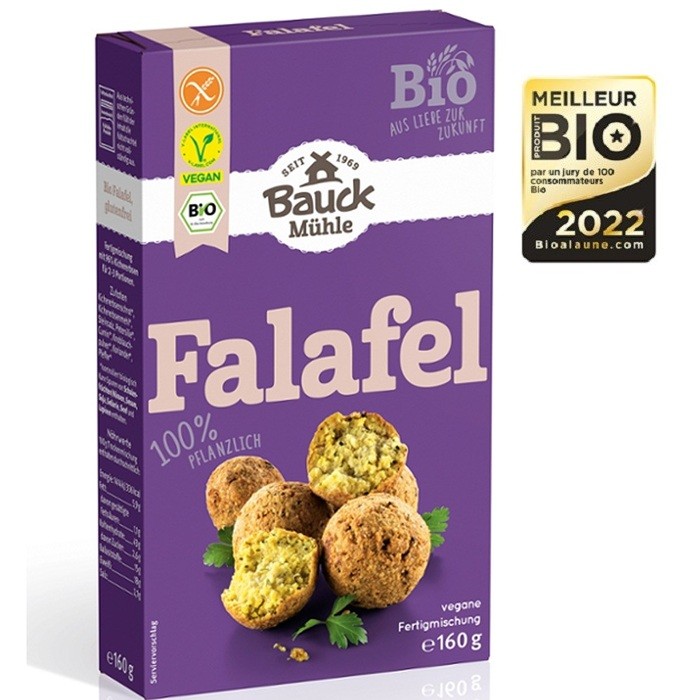 Falafel bio, fara gluten 160g Bauckhof