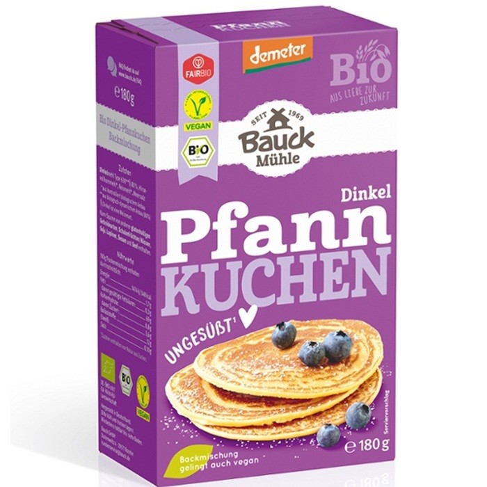 Mix de faina pentru clatite din spelta bio Demeter 180g Bauckhof