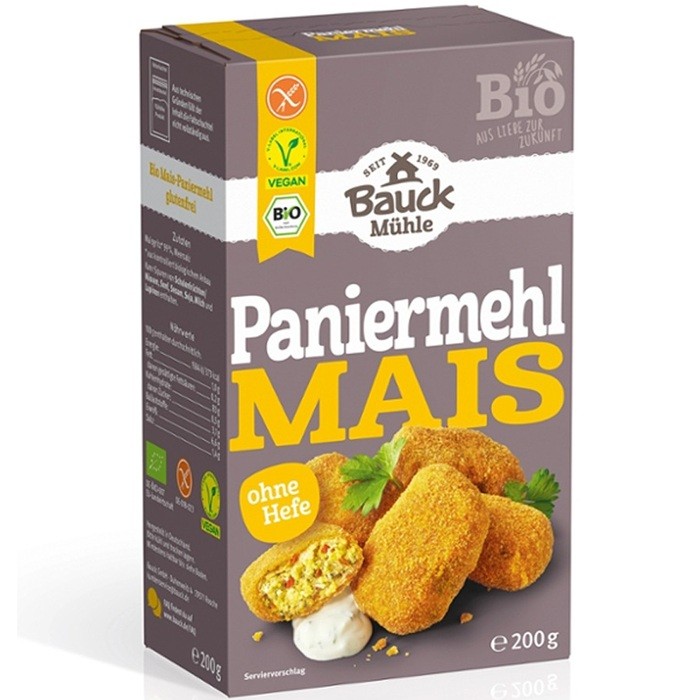 Pesmet din porumb bio, fara gluten 200g Bauckhof