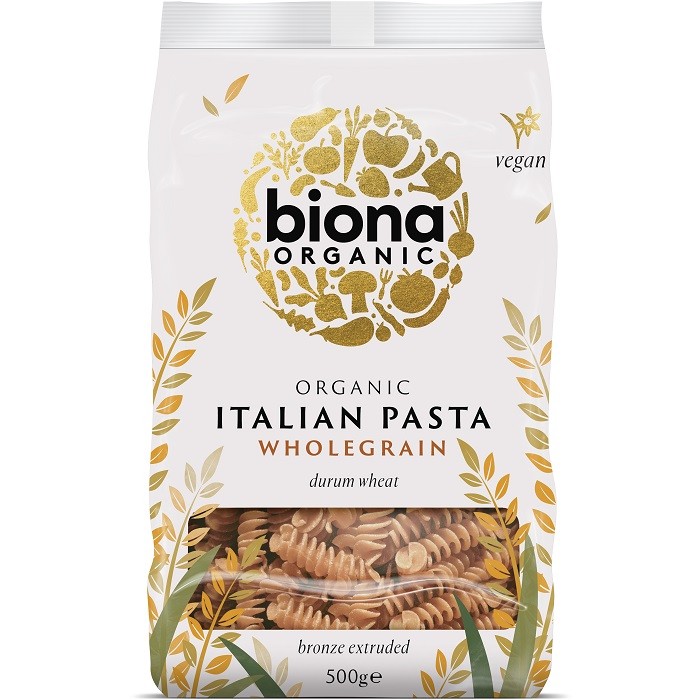Fusilli din grau integral bio 500g Biona