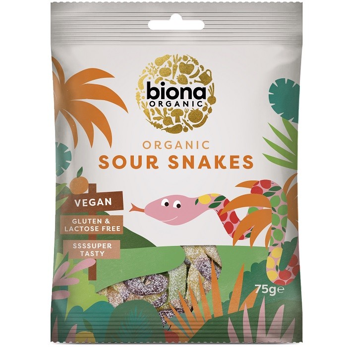 Jeleuri serpisori bio vegan, fara gluten 75g Biona