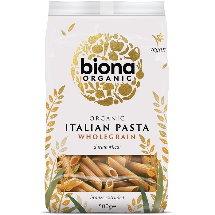 Penne din grau integral bio 500g Biona