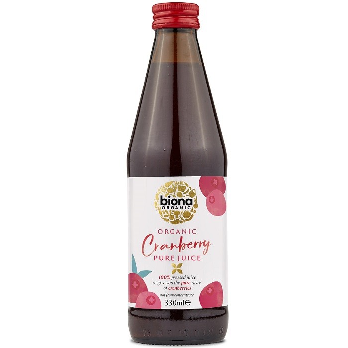 Suc de merisoare pur bio 330ml Biona