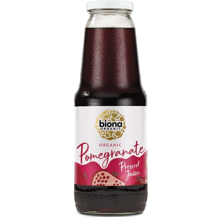 Suc de rodii bio, fara zahar 1L Biona