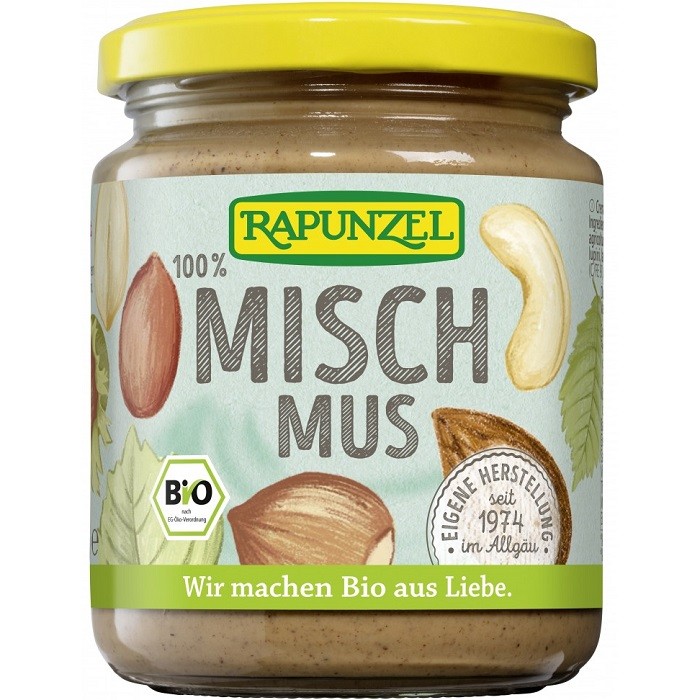Pasta amestec 4 feluri de nuca bio vegan 250g Rapunzel