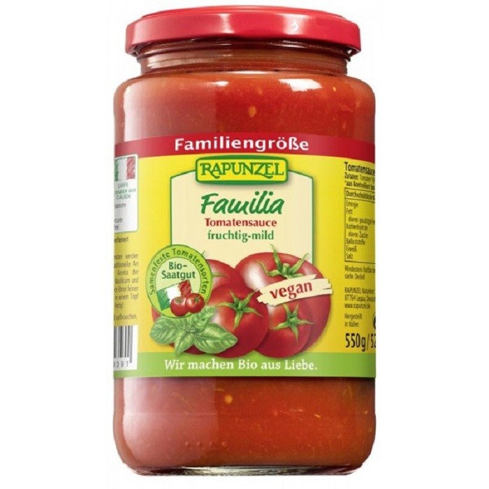 Pasta de tomate Familia bio vegan 550g Rapunzel