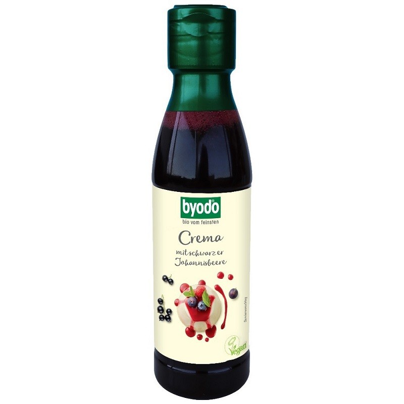 Crema de otet cu coacaze negre bio 150ml Byodo