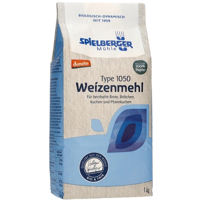 Faina de grau TIP 1050 bio, Demeter 1kg Spielberger