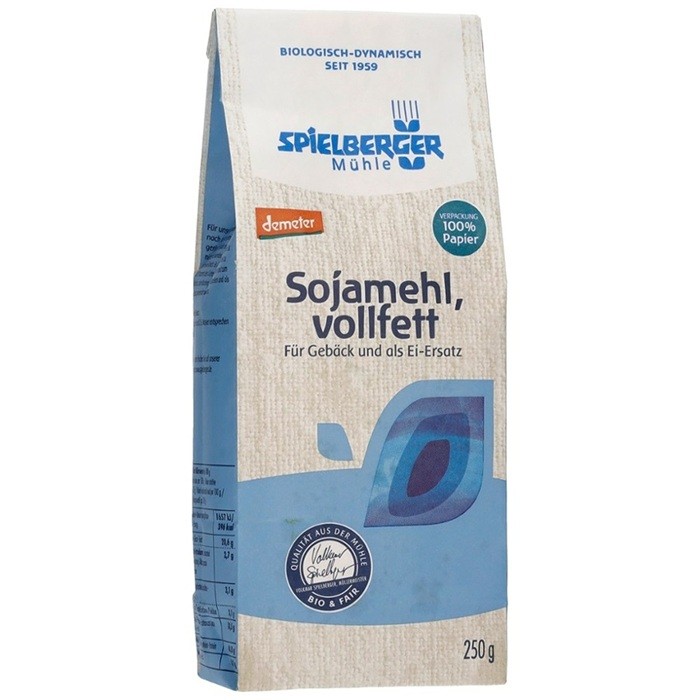 Faina de soia nedegresata bio Demeter 250g Spielberger