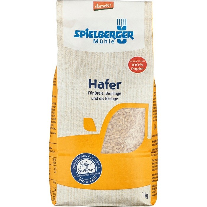 Ovaz boabe bio Demeter 1 Kg Spielberger