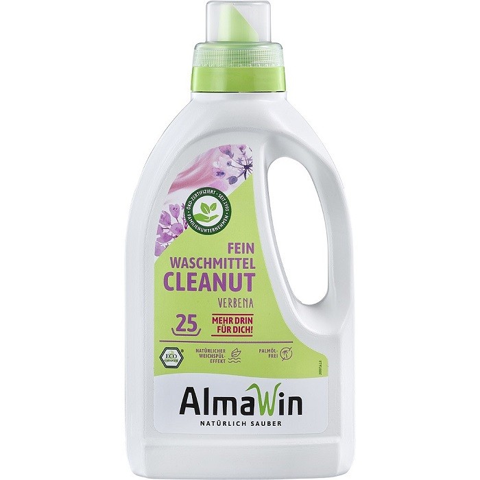 Detergent lichid de rufe cu nuci de sapun bio 750ml AlmaWin