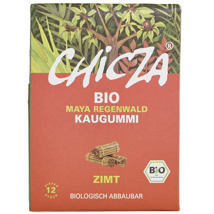 Guma de mestecat cu scortisoara bio 30g Chicza