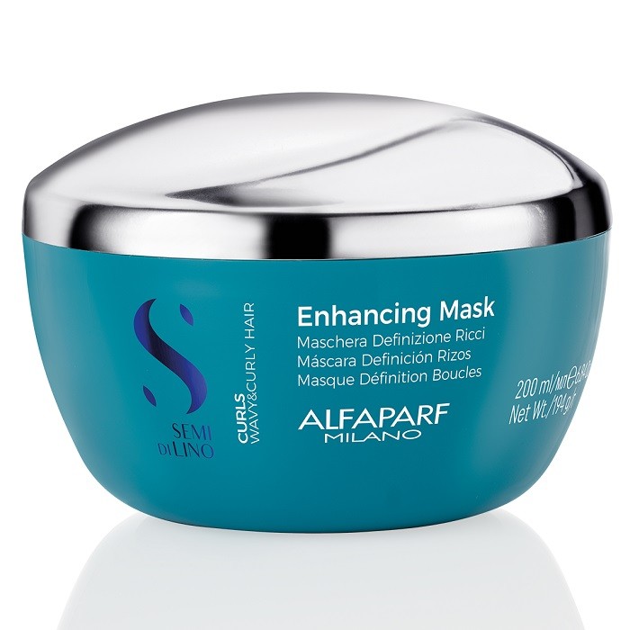 Masca pt par cret Semi di Lino Curls 200ml Alfaparf Milano
