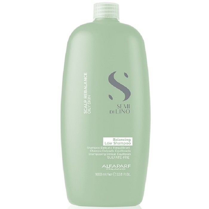 Sampon anti-sebum Rebalancing Semi di Lino 1000ml Alfaparf