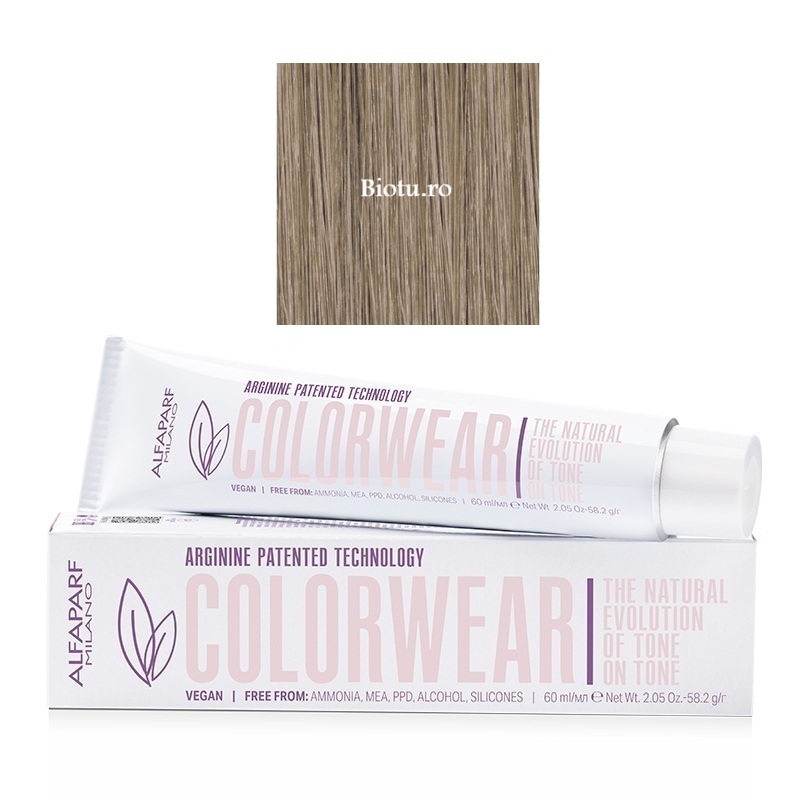 Vopsea 10.13 Lightest Ash Golden Blonde Color Wear Alfaparf