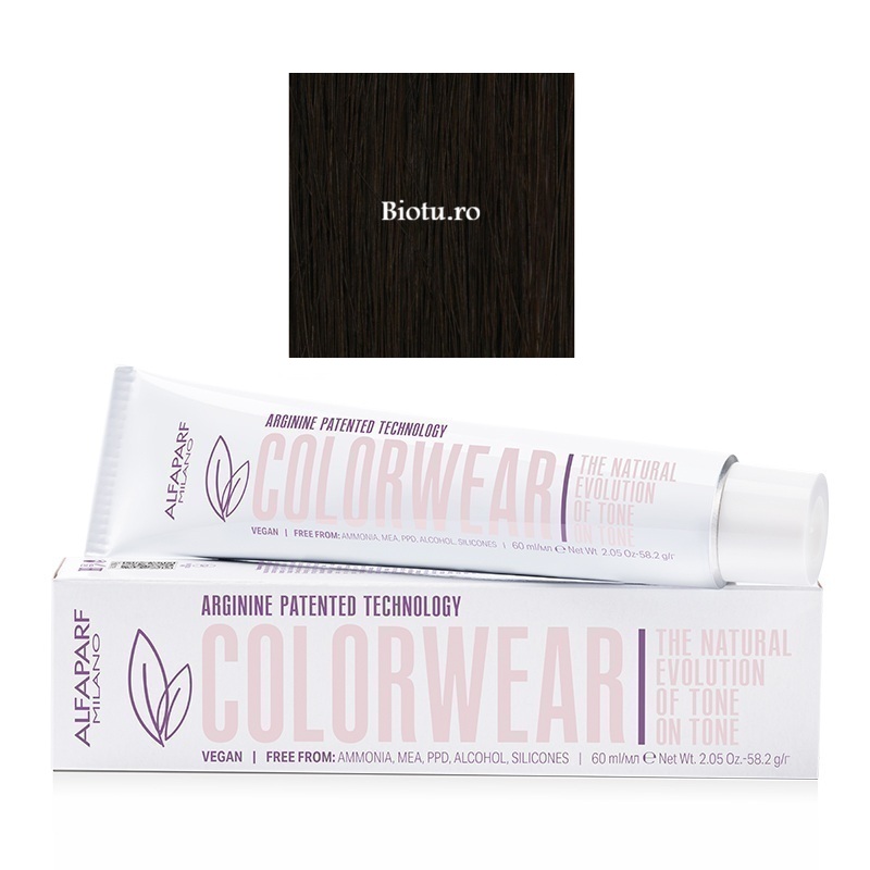 Vopsea Color Wear nr 4 fara amoniac 60ml Alfaparf Milano