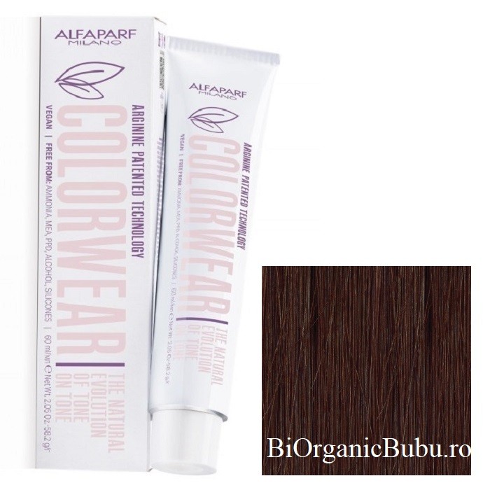 Vopsea fara amoniac nr 6.32 Dark Golden Violet Blonde Color Wear 60ml Alfaparf Milano