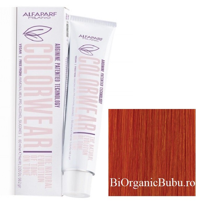 Vopsea fara amoniac nr 7.34 Medium Gold Copper Blonde Color Wear 60ml Alfaparf Milano