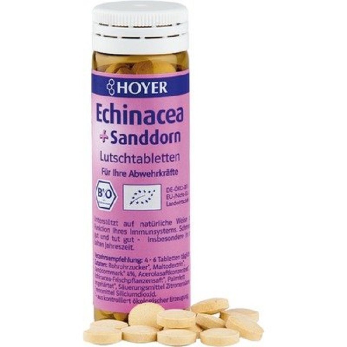 Dropsuri cu echinacea si catina bio 60 tablete Hoyer