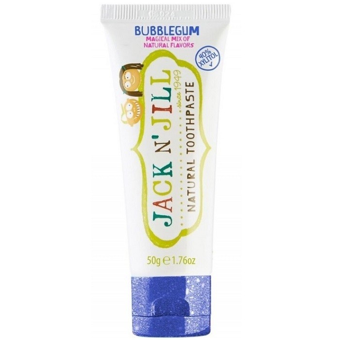Pasta de dinti naturala pentru copii Bubblegum 50g Jack n Jill