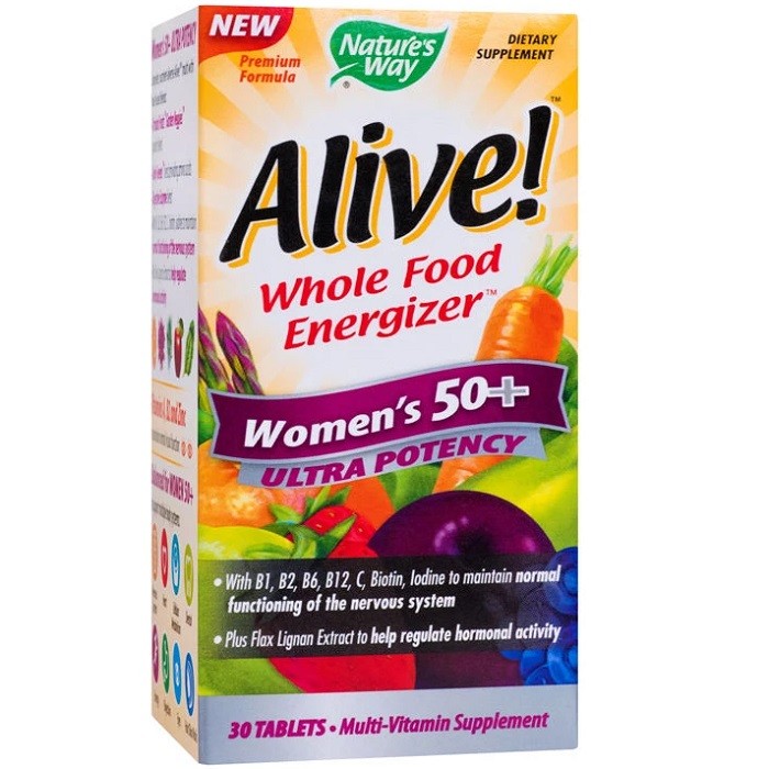 Alive Women 50+ Ultra (ajutor in menopauza) 30 tablete Nature'S Way