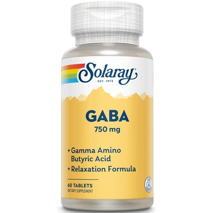 GABA 750mg 60 tablete RapidSolv Solaray