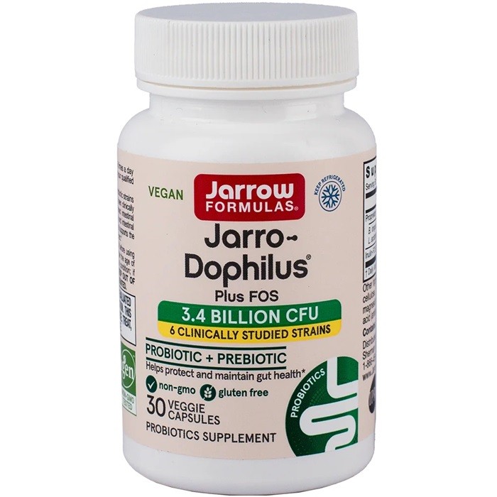 Jarro-Dophilus + FOS 30 capsule vegetale Jarrow Formulas