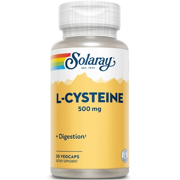 L-Cysteine 500mg 30 capsule vegetale Solaray