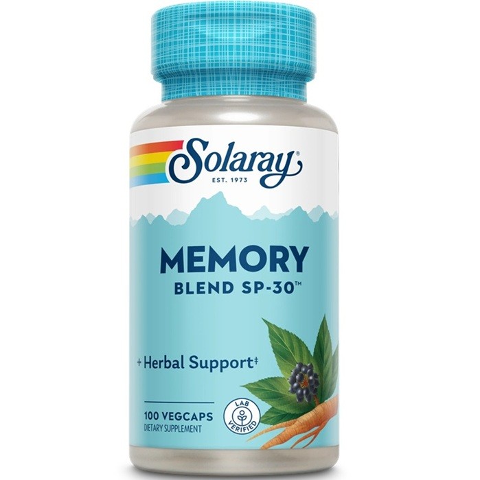 Memory Blend (memorie si concentrare) 100 capsule vegetale Solaray