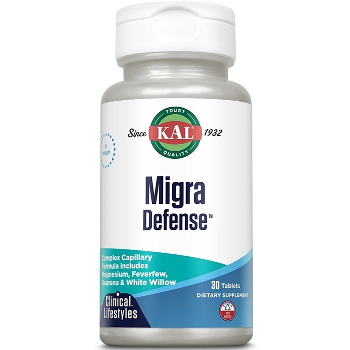 Migra Defense 30 tablete ActivTab Kal Vitamins
