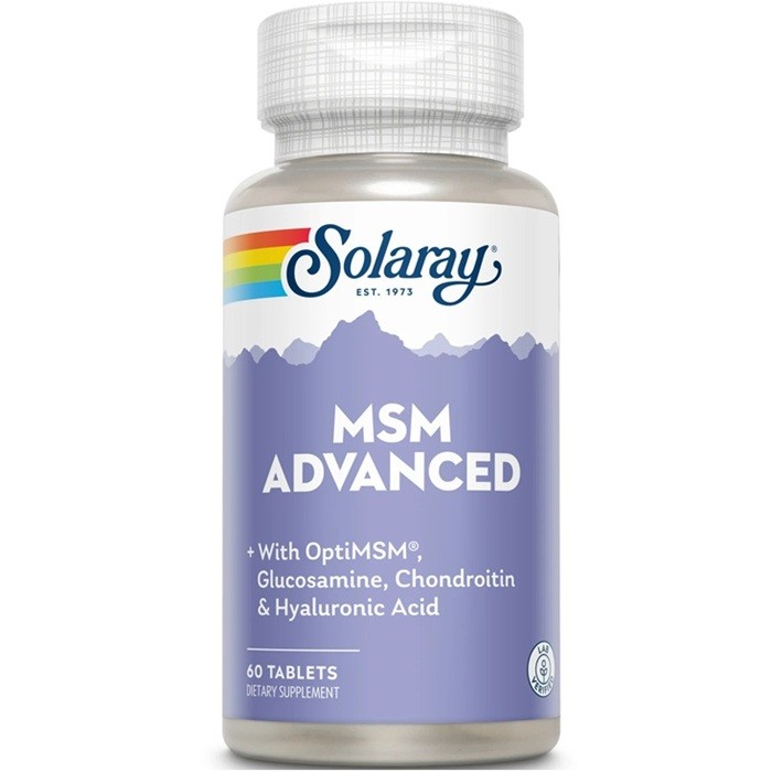 MSM Advanced Tablets, suport articular 60 tablete ActivTab Solaray
