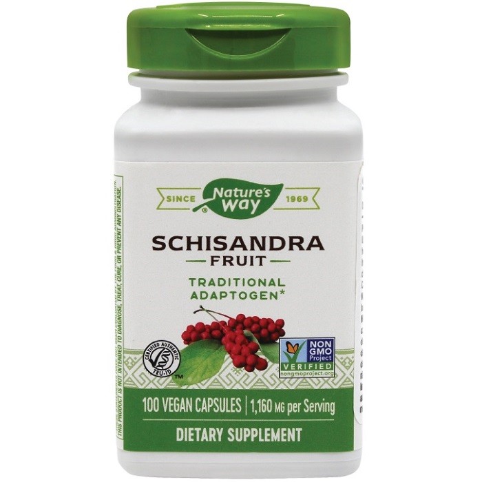 Schisandra 580mg 100 capsule vegetale Nature's Way